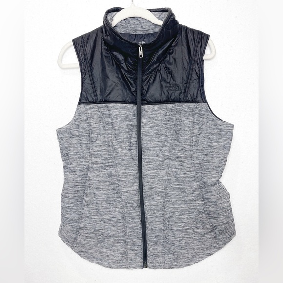 The North Face Pseudio Vest Black Heathered Gray Size Large - Picture 1 of 9